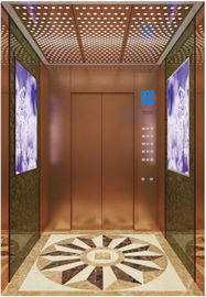 Capacidade automática das pessoas do assoalho 21 do mármore do elevador do passageiro de Fuji do shopping